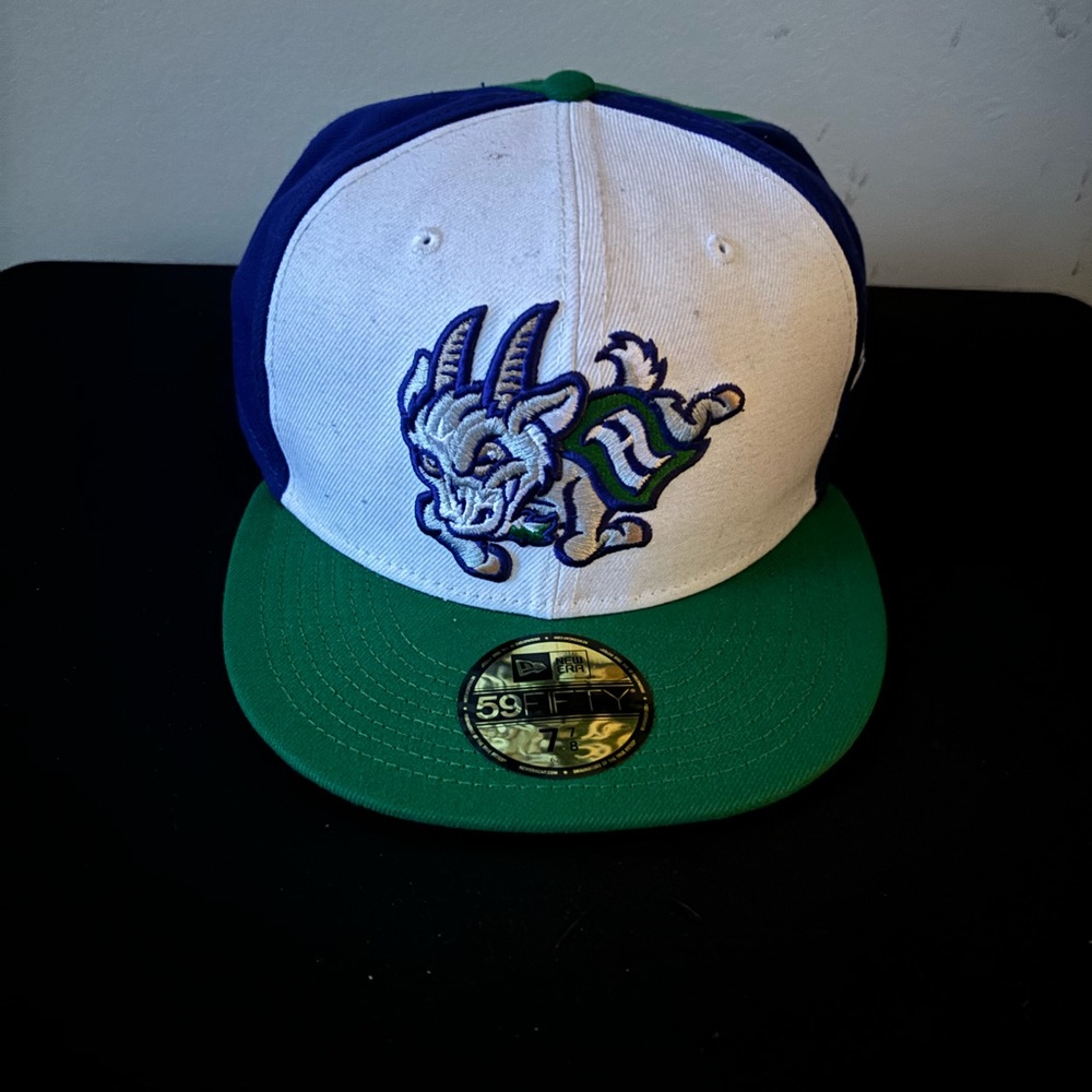 Hartford YardGoats Authentic 59 Fifty New Era On Field fitted cap size 7 7/8